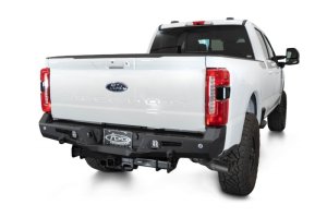Ford Super Duty F250 Rear Bumper - Addictive Desert Designs - Bomber - Hammer Black - `23-`27 Ford Super Duty F250 Rear Bumper - Addictive Desert Designs - Bomber - Hammer Black - `23-`27